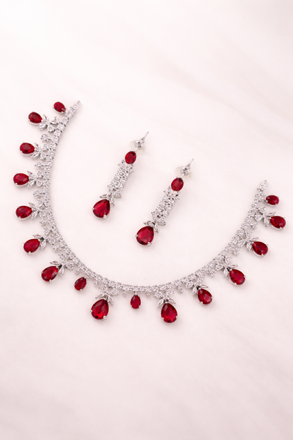 Luxury Necklace & Earrings Set – Beautiful Party Wear Jewelry